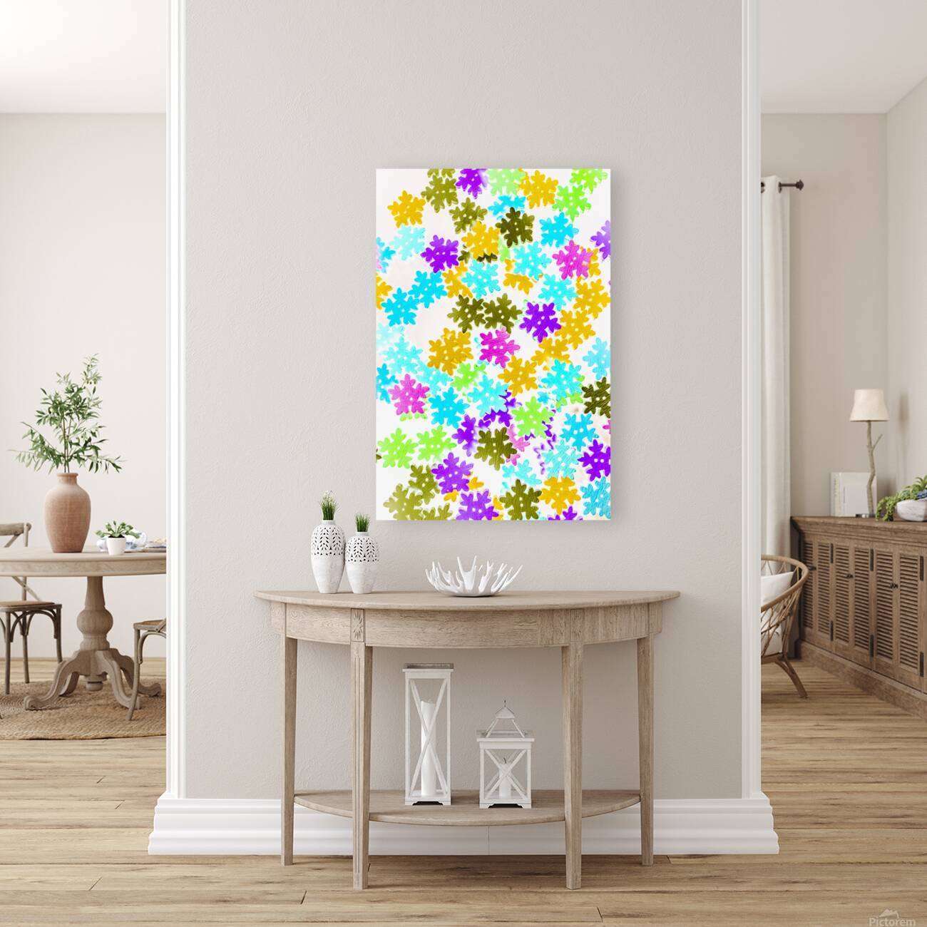 Festive flakes Reproduction