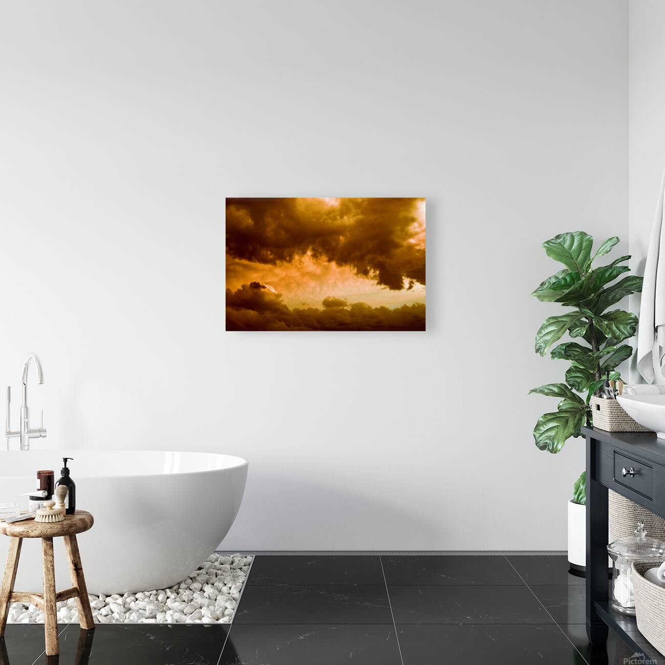 Dusk and storm Reproduction