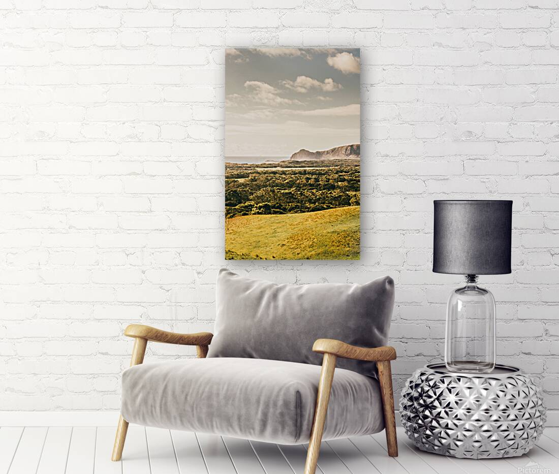 Farm fields to seaside shores Reproduction