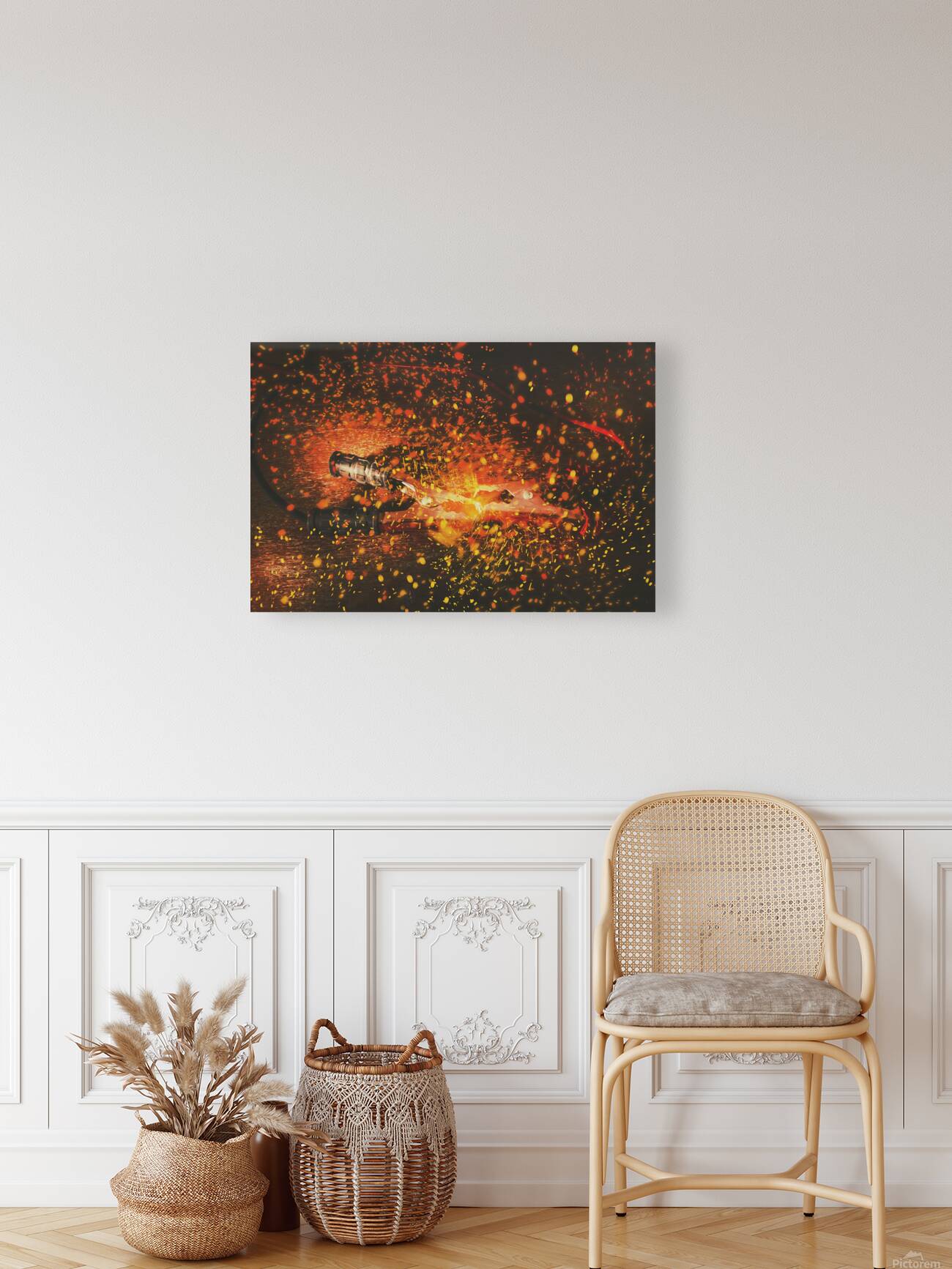 Charged up workshop art Reproduction