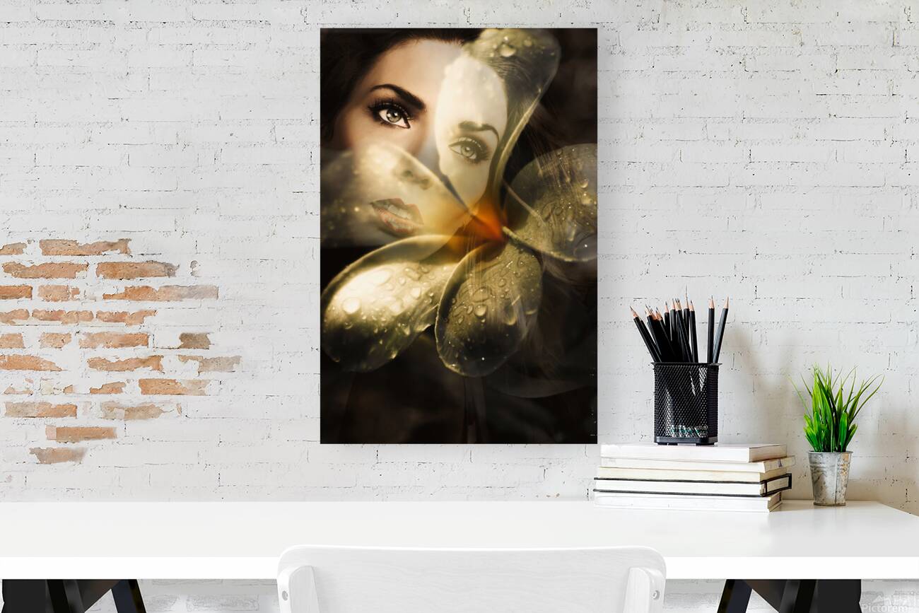 Organic makeup and skincare girl Reproduction