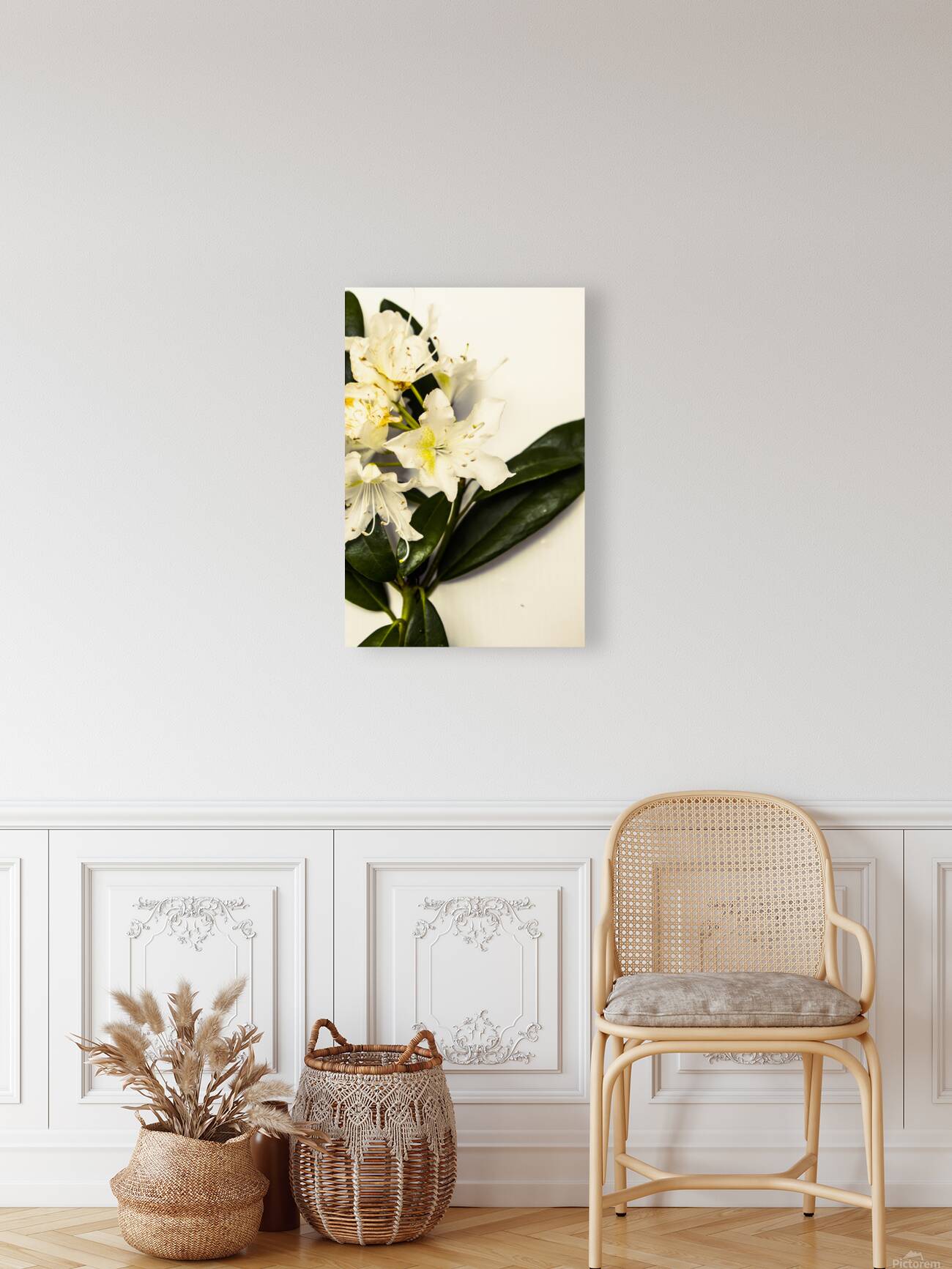 Japanese flower art Reproduction