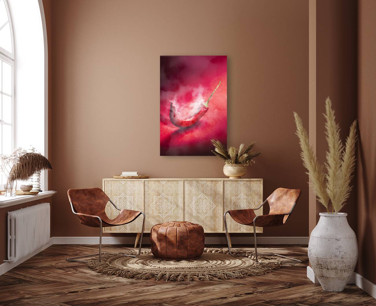 Spicy food art Reproduction