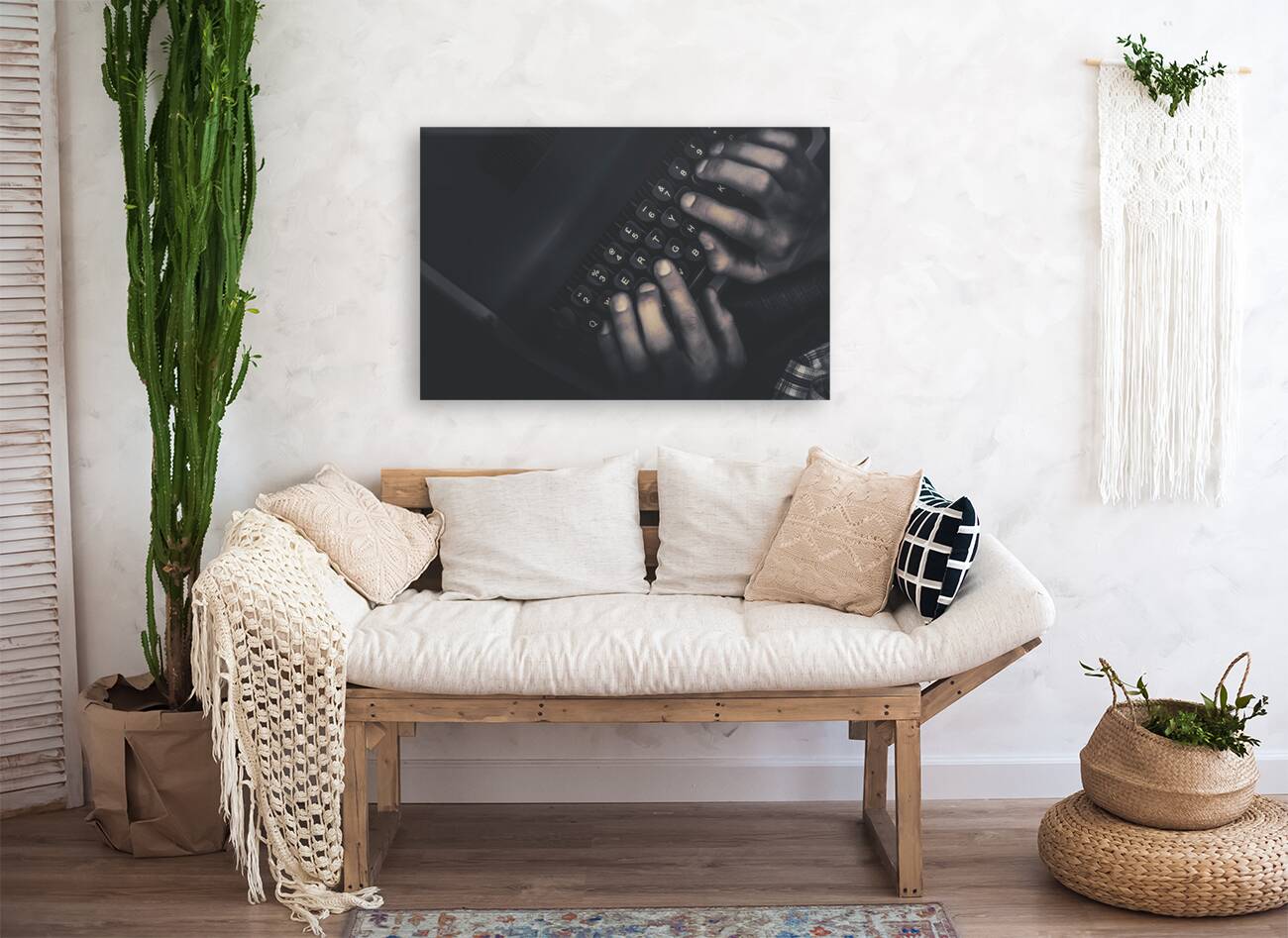 The typist. The key strokes. The pressing details Reproduction