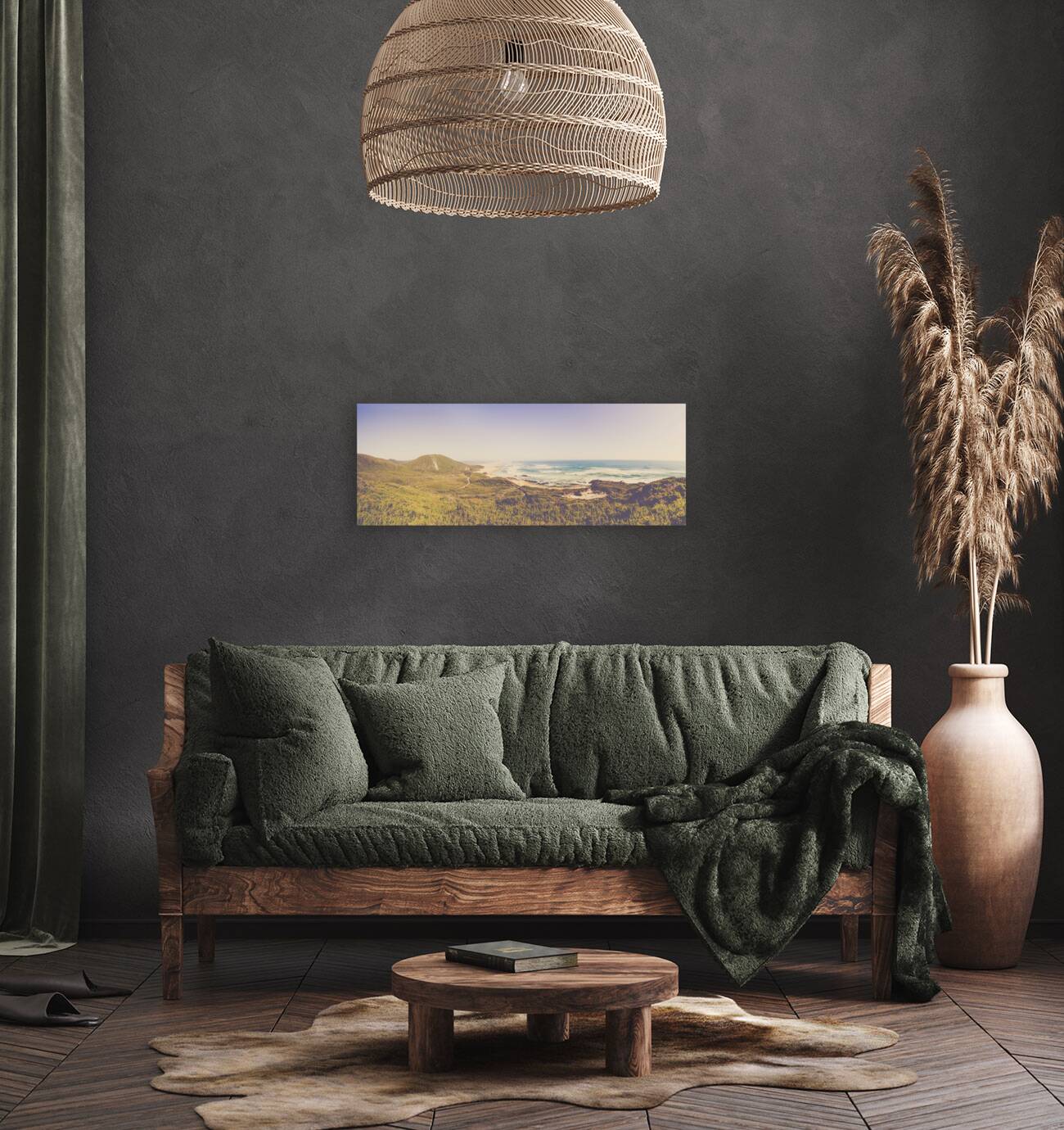 Antique Australia Beach Reproduction