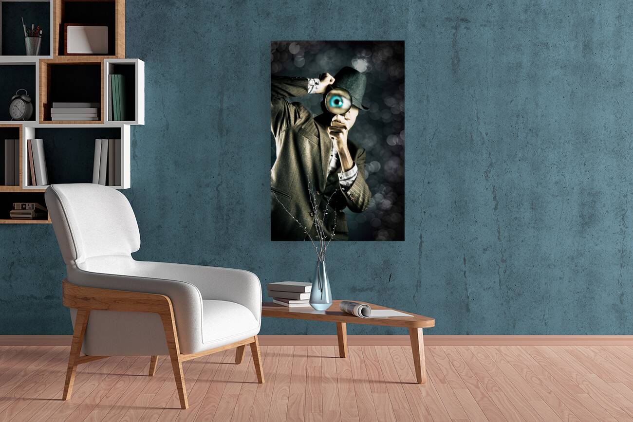 Private eye spy Reproduction