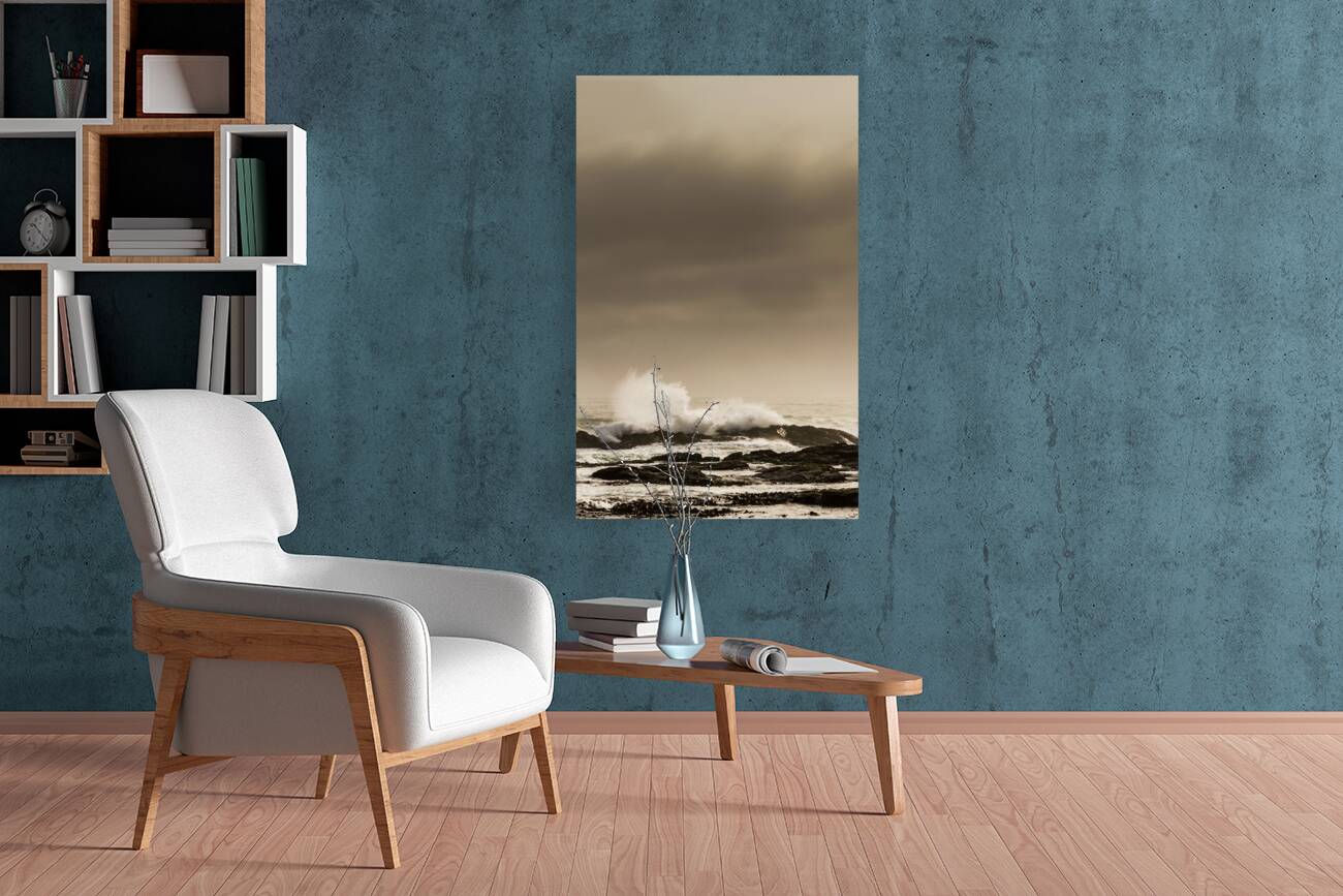 Minimalism on the rock pools Reproduction