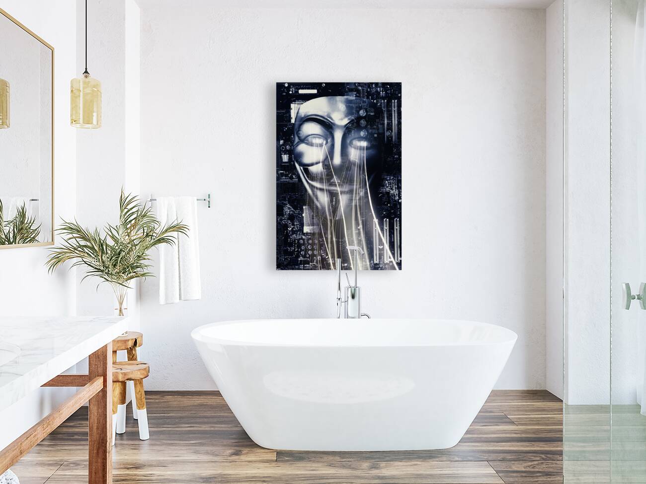 The Anonymous eyes of civil unrest Reproduction