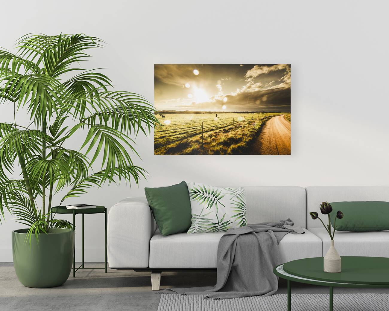 Australian rural dirt road  Reproduction