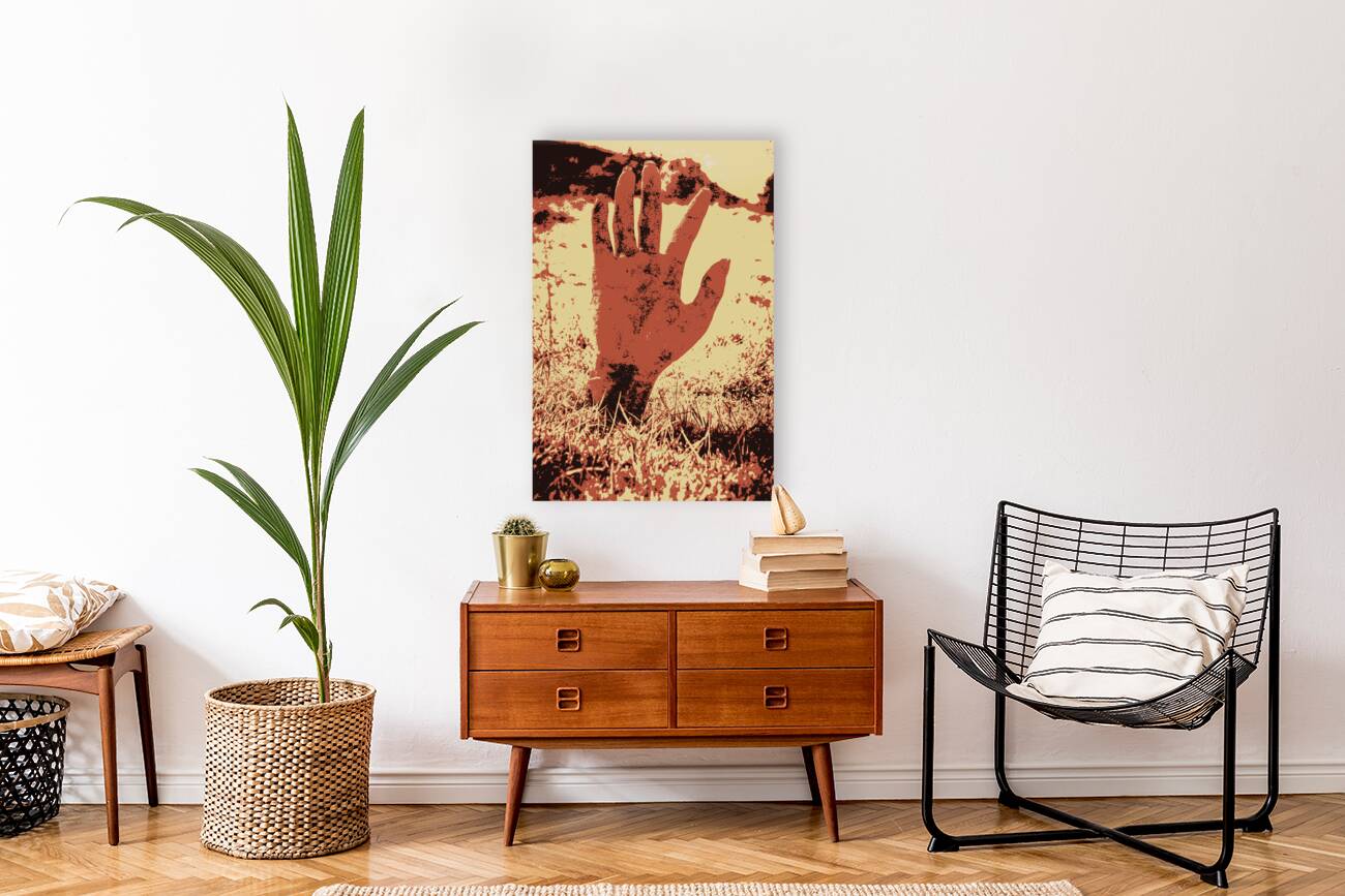 Vintage horror poster art  Reproduction