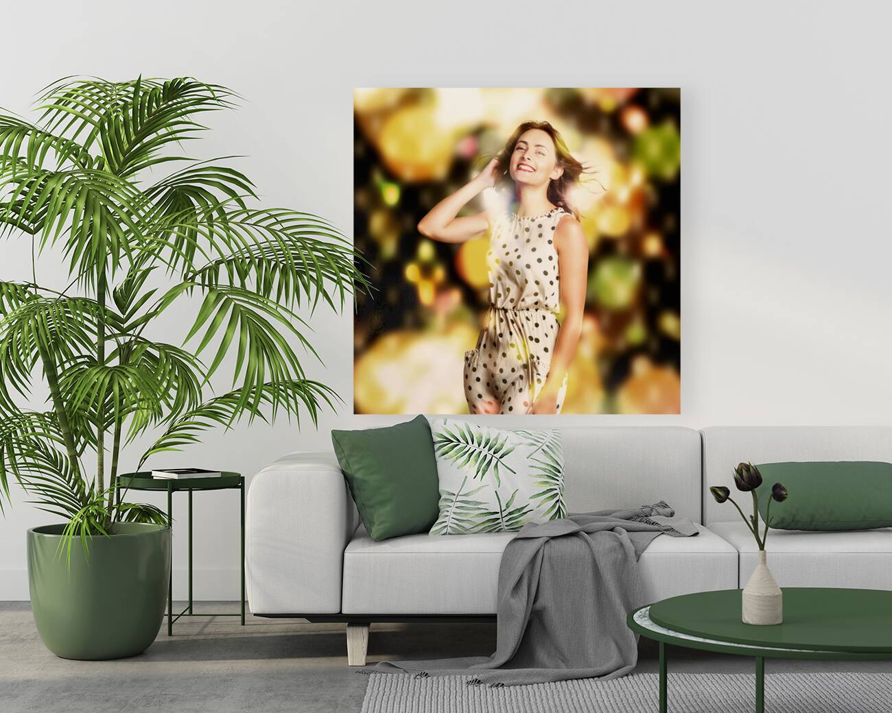 Nightclub dance floor pinup Reproduction