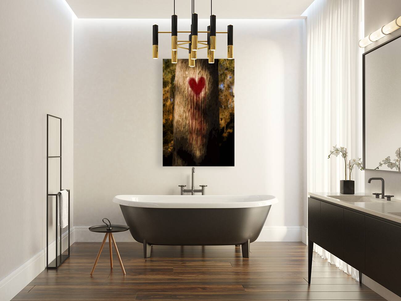 The Lonely Tree Reproduction