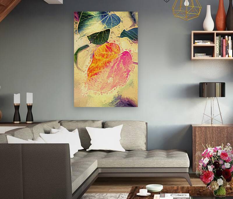 Leaves of impressionism Reproduction