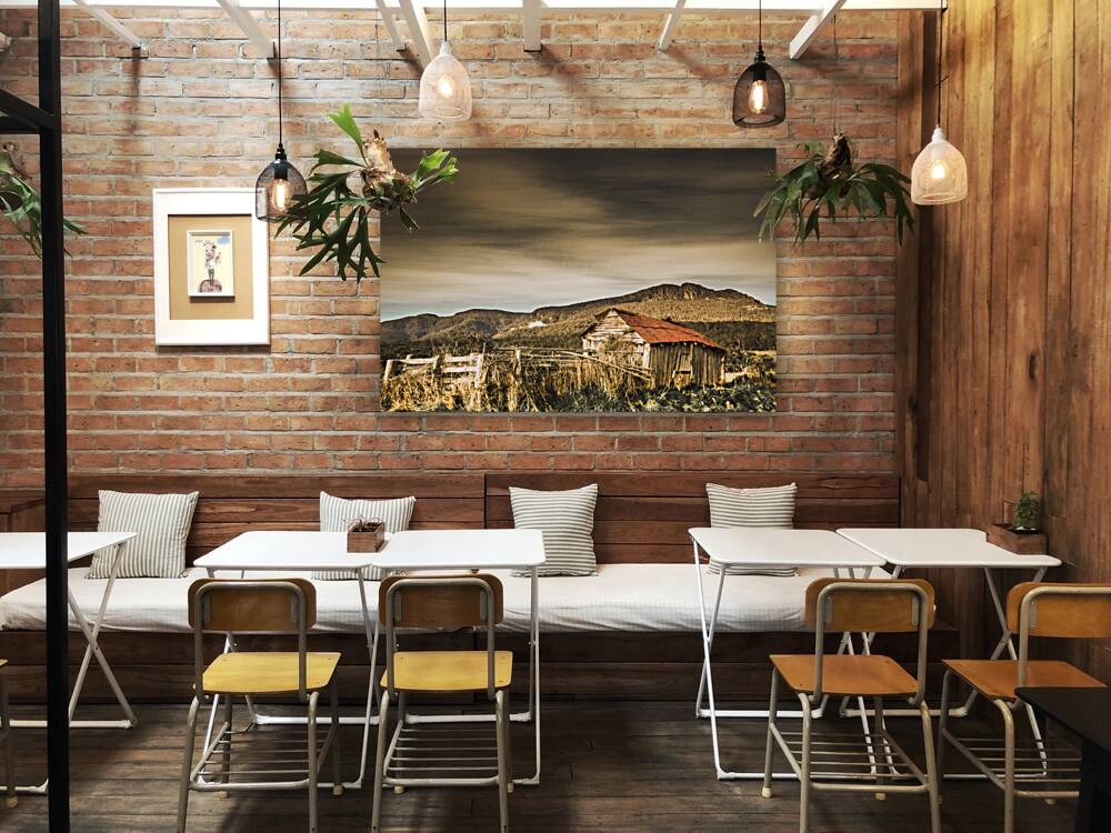 Beauty in rural dilapidation Reproduction