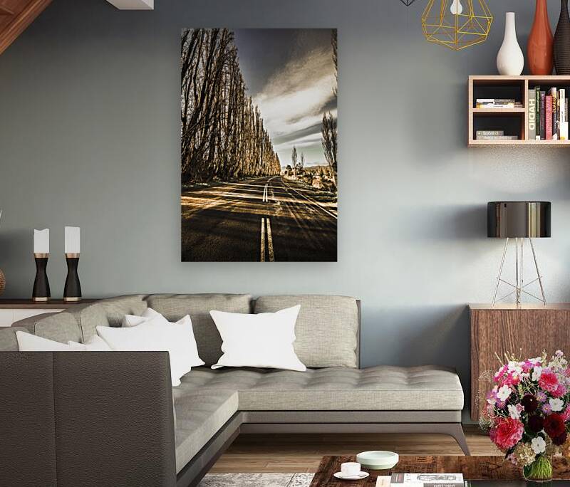 Twisted roads and dead trees Reproduction