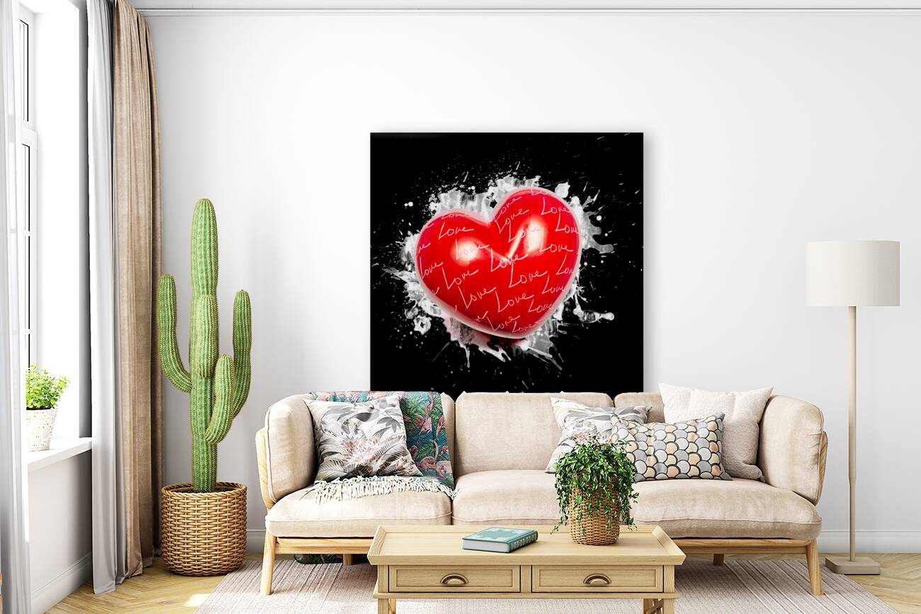 Heart art Reproduction