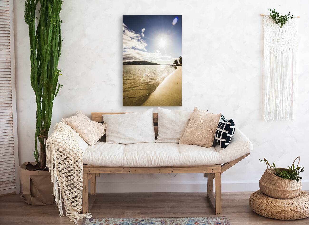 Dennes Point beach Reproduction