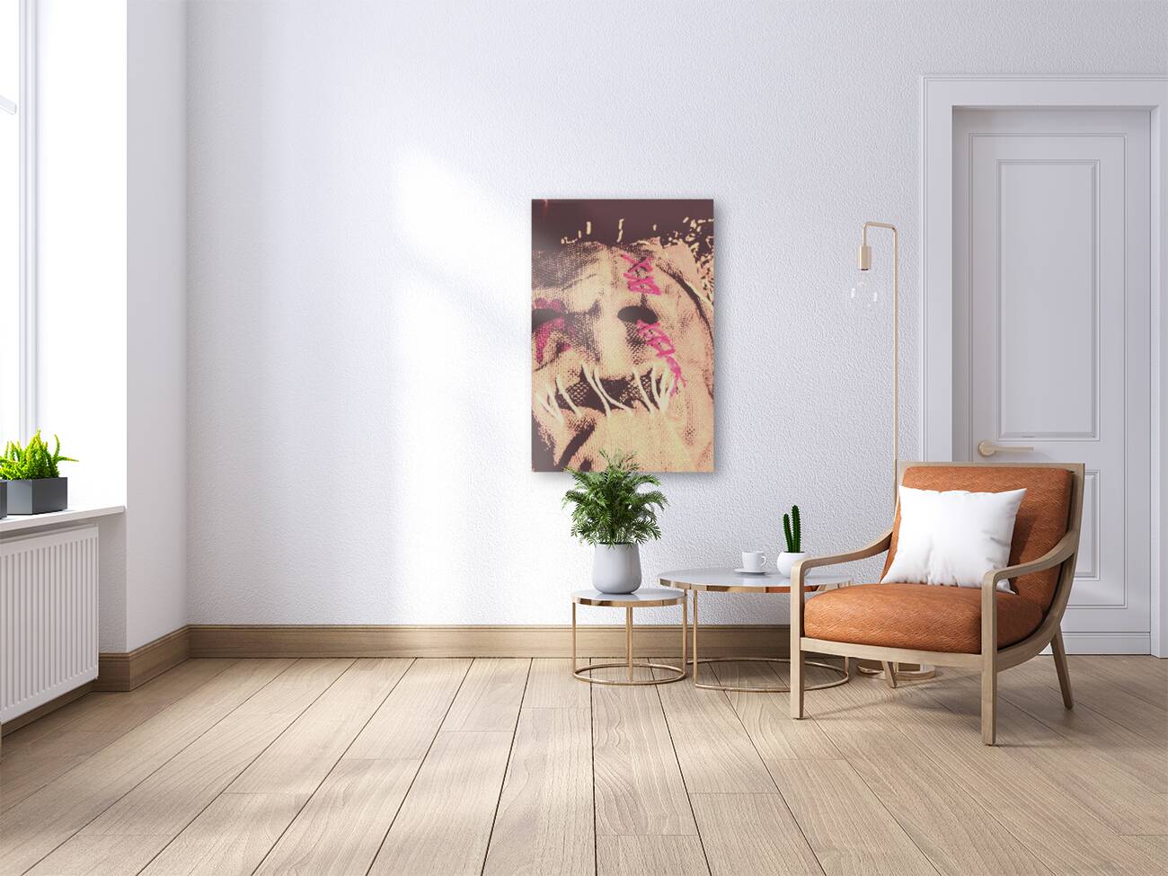 Vintage scarecrow mask Reproduction