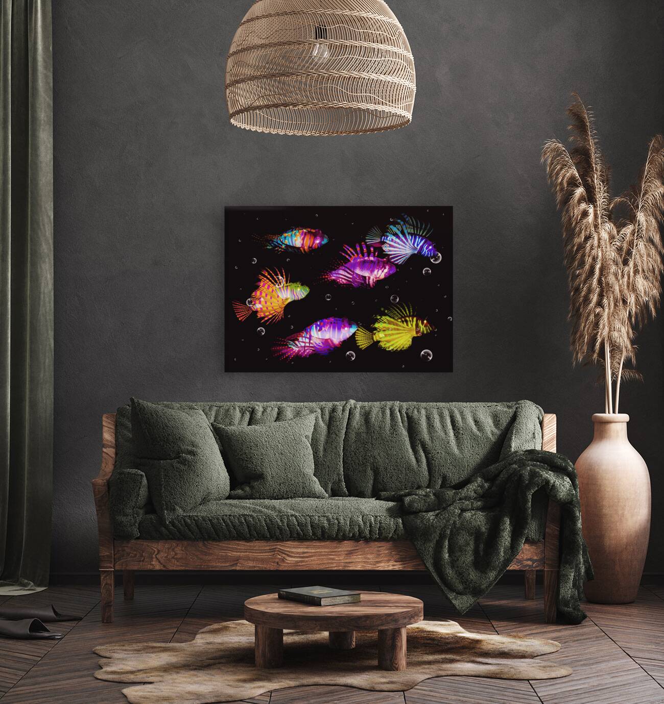 Colors of the tropic Reproduction