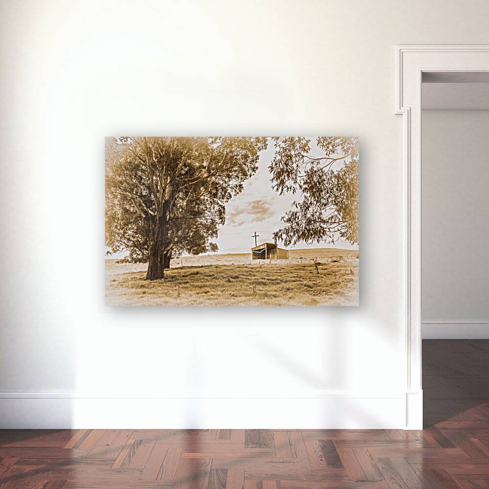 Old farmstead shack Reproduction