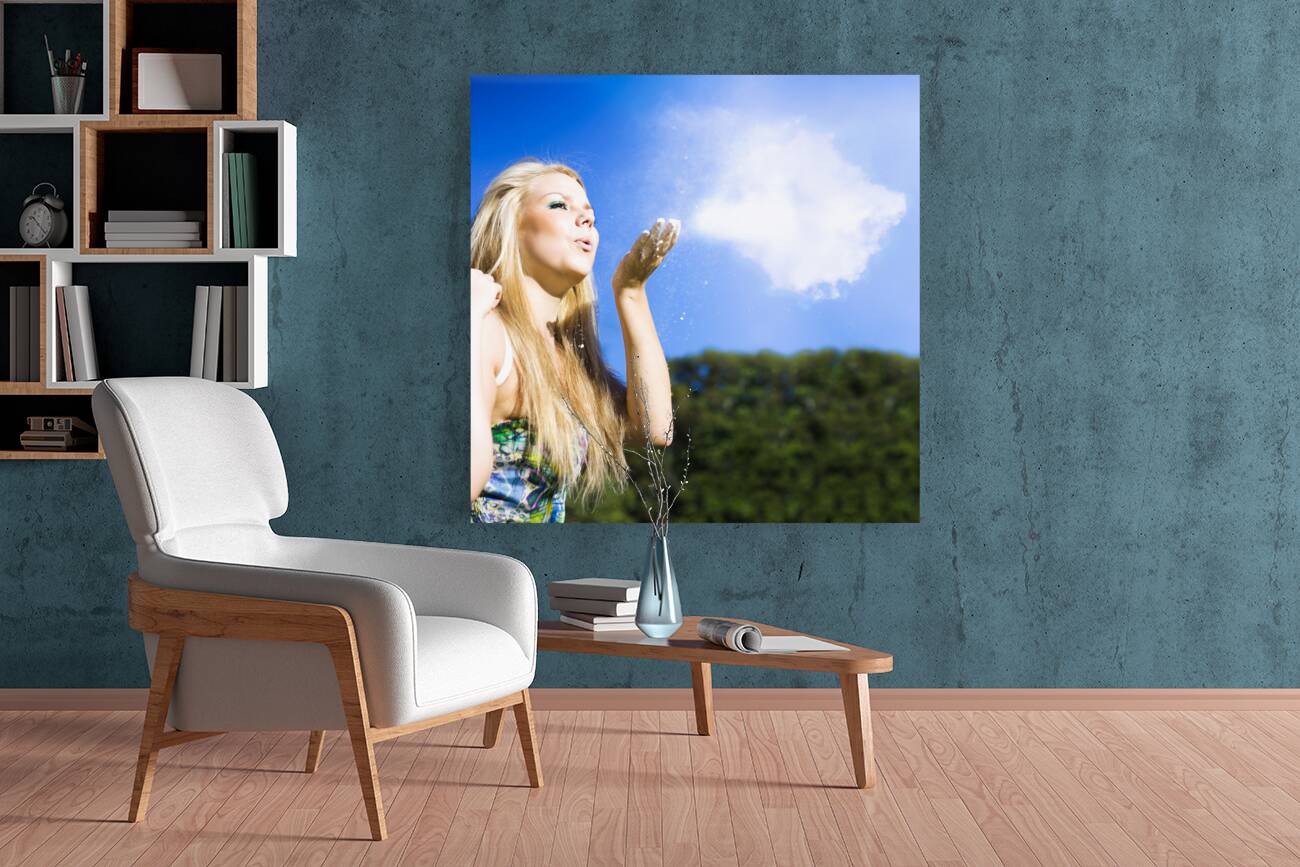 Cloud Creation With A Puff Of Magic Reproduction