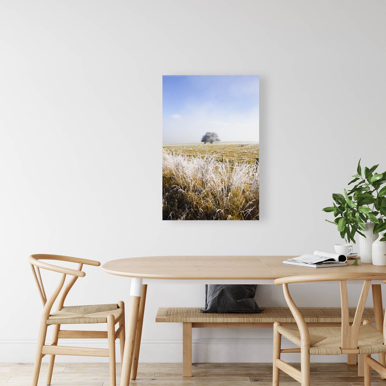 Fairytale winter in Fingal Reproduction