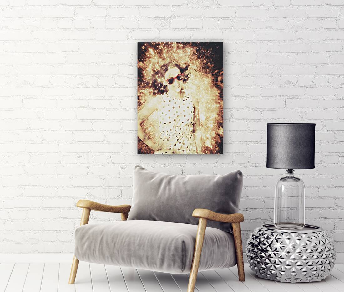 1960s pinup bombshell Reproduction