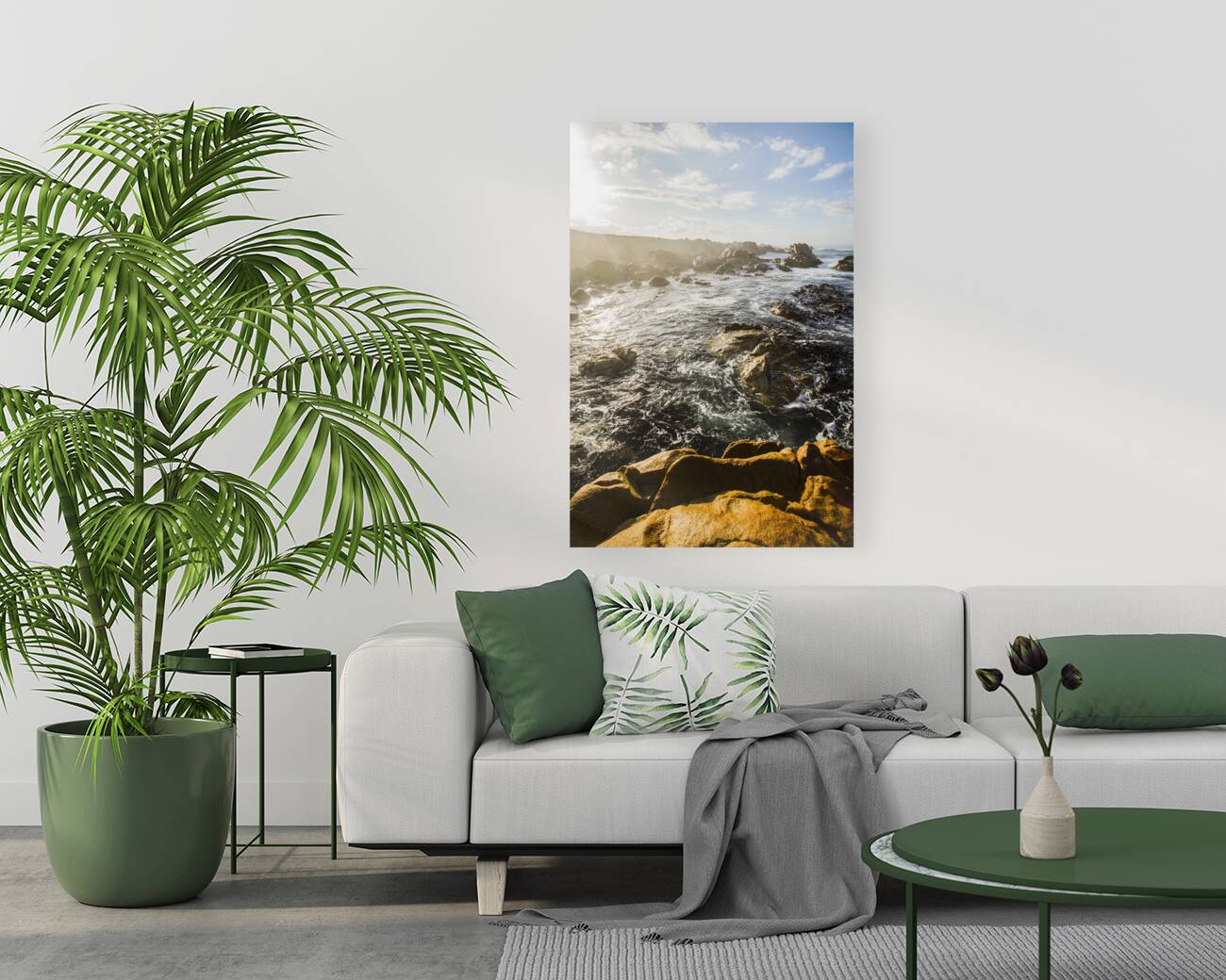 Picturesque Australian beach landscape Reproduction
