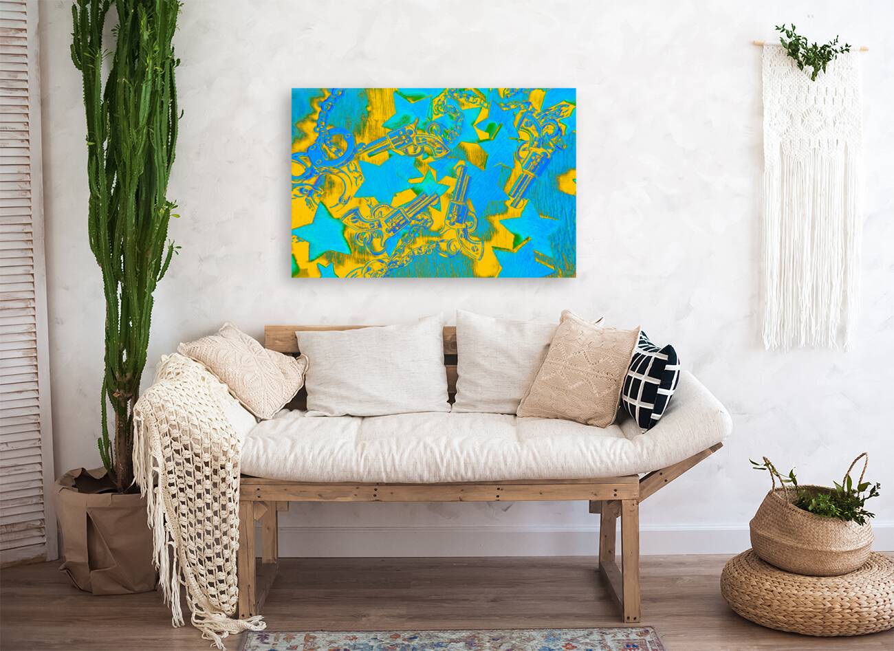 In wild west patterns Reproduction