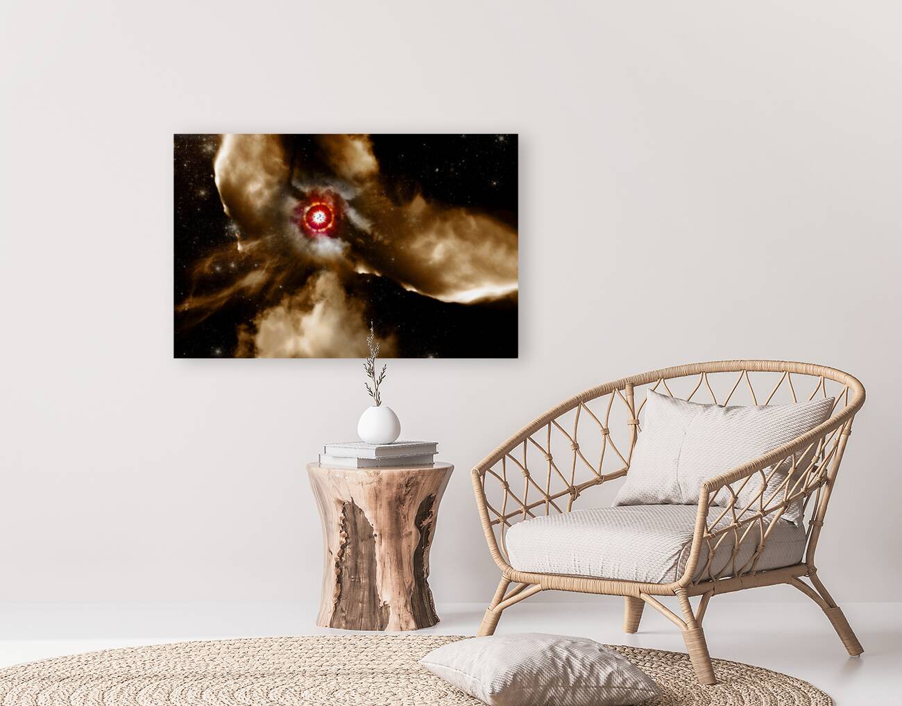 Star Dust Of Supernova Reproduction