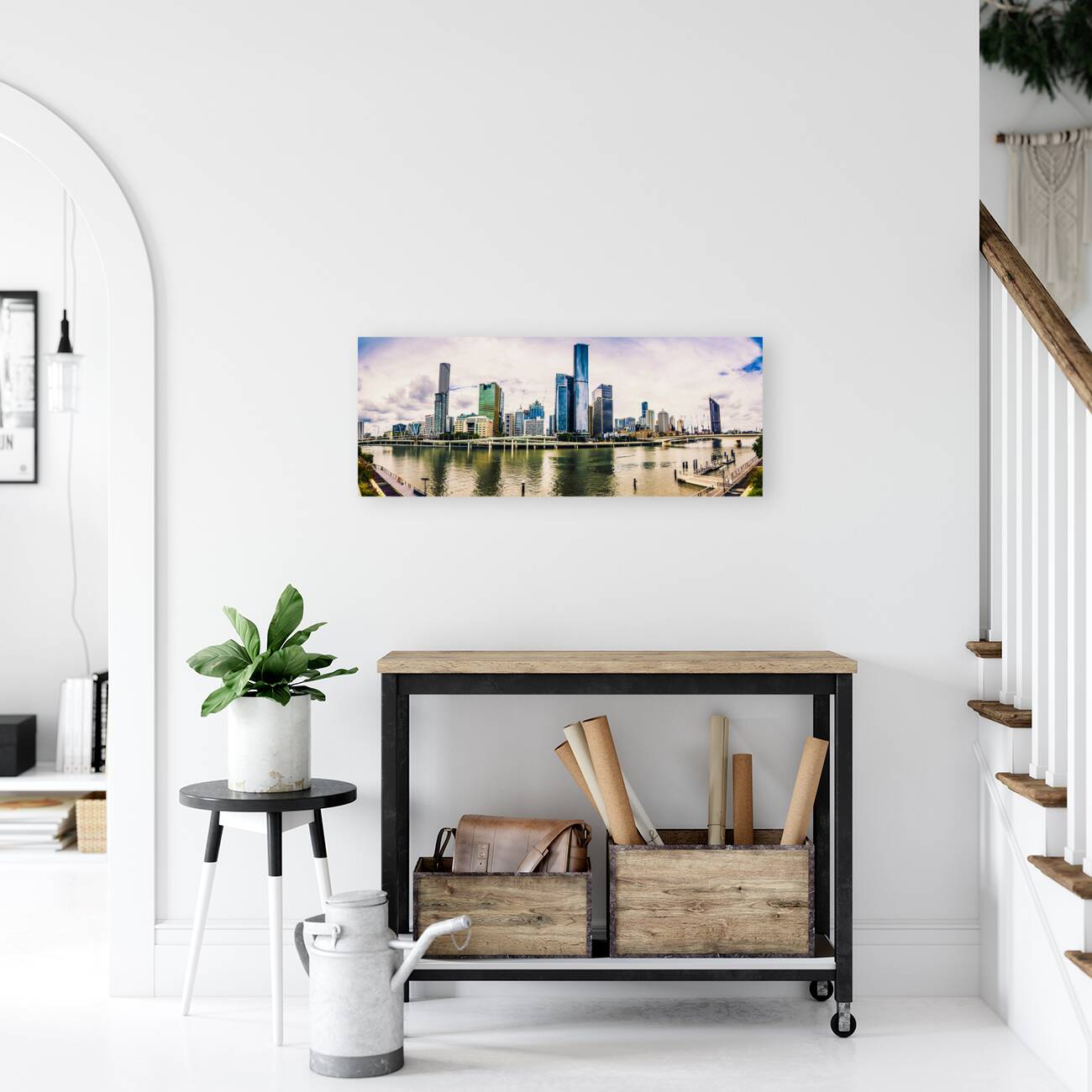 Brisbane City Skyline Reproduction