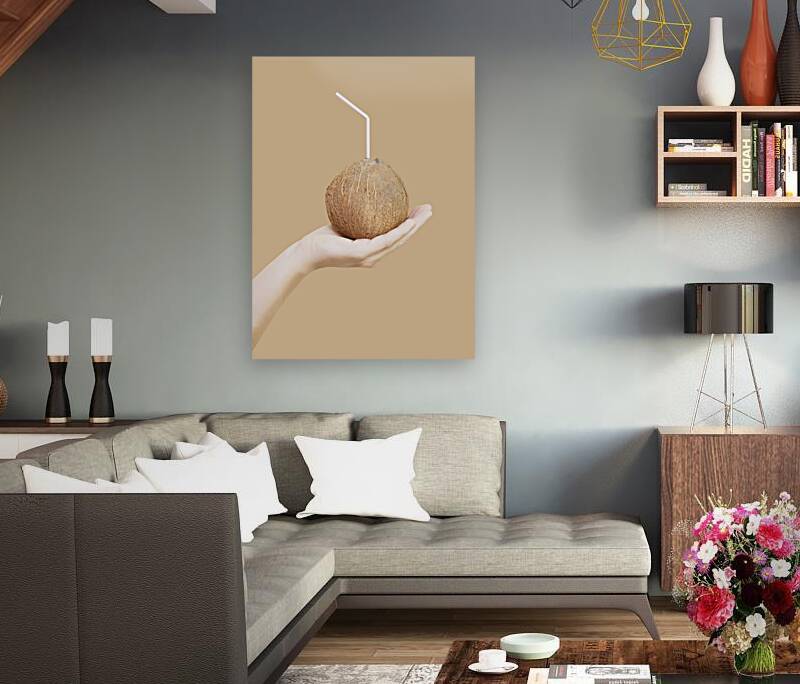 Tropical holiday cocktail Reproduction