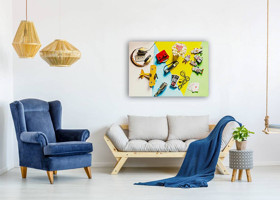 Play on pop art Reproduction