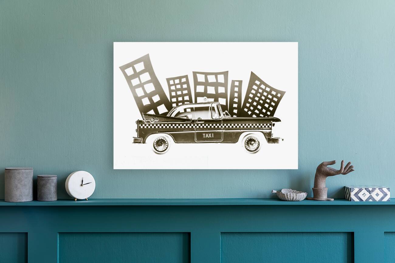 Taxicab town Reproduction