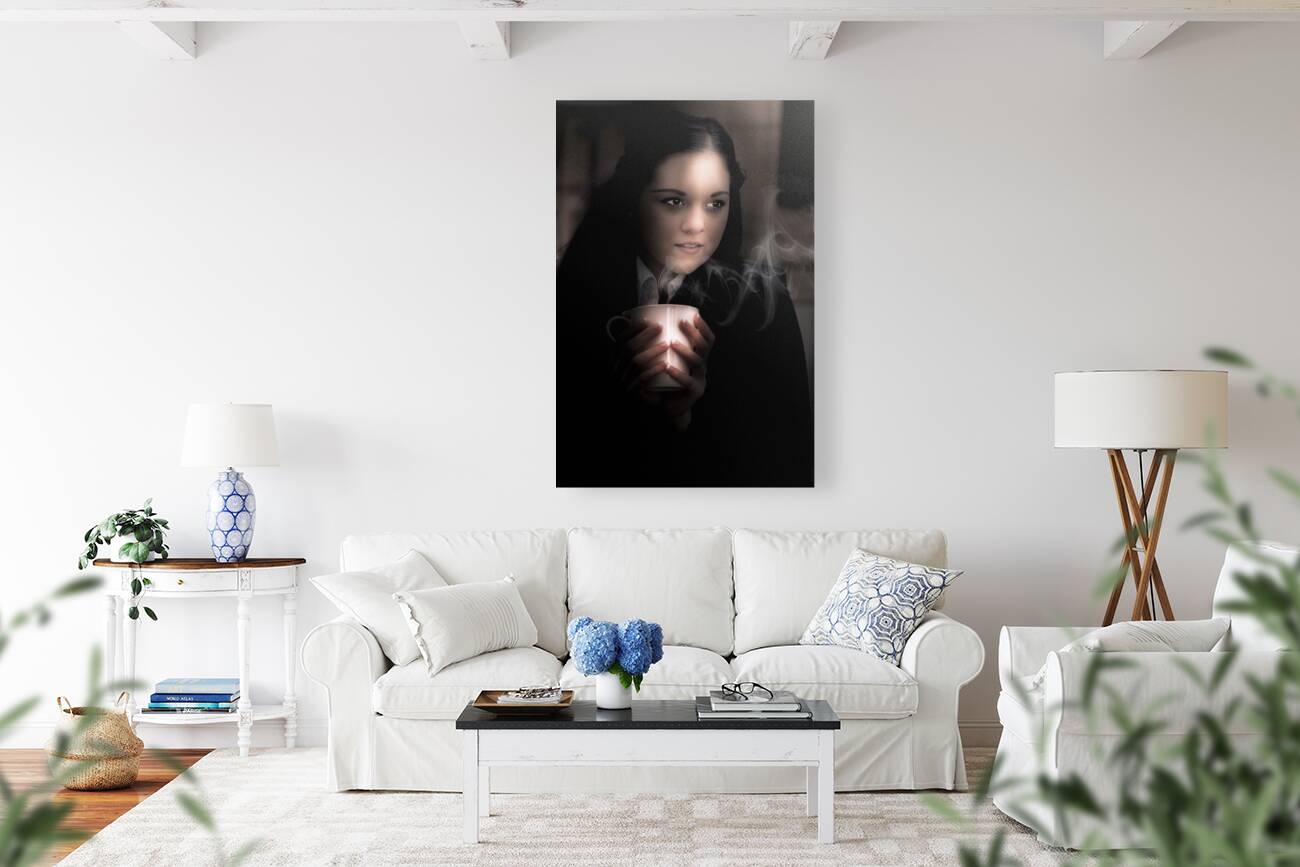 Cold And Dark Winter Night Reproduction