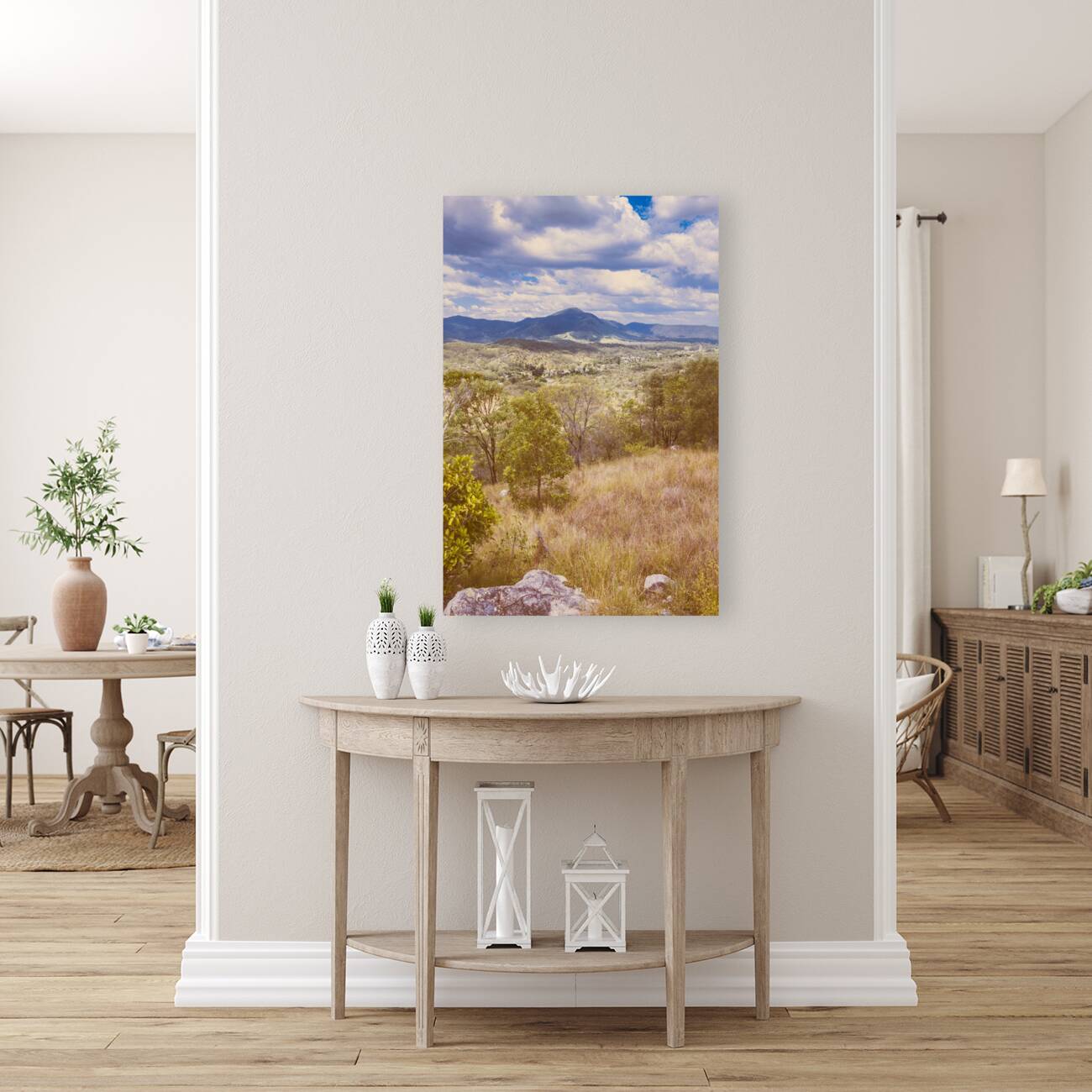 Calming countryside Reproduction