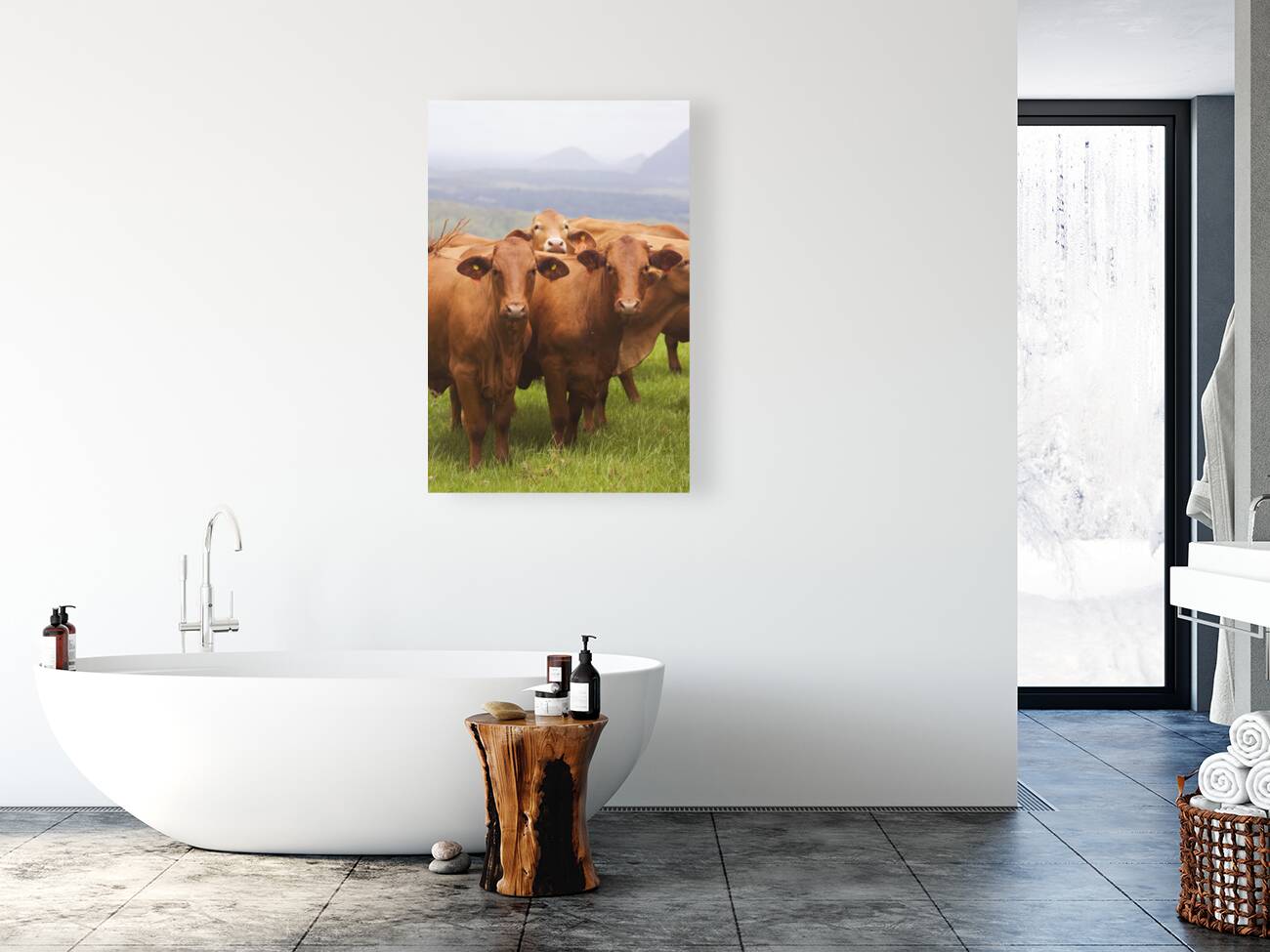 Mountain Cows Reproduction