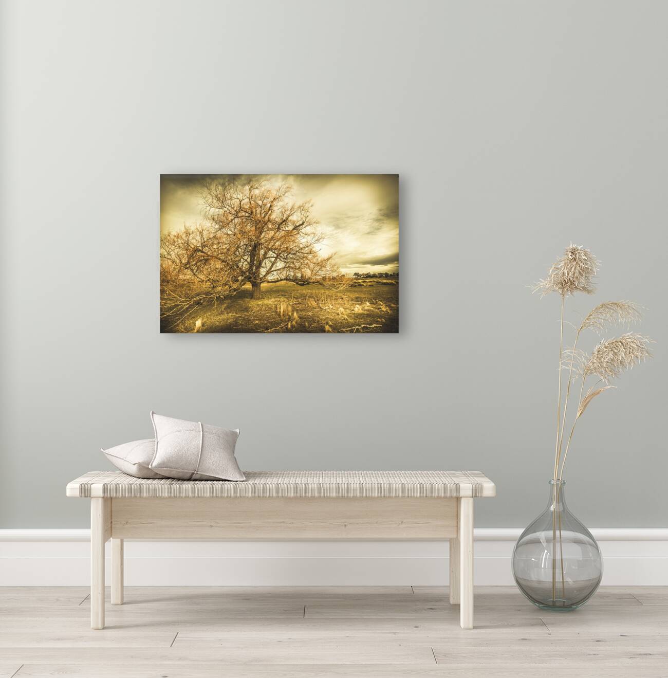 Oatlands autumn tree Reproduction