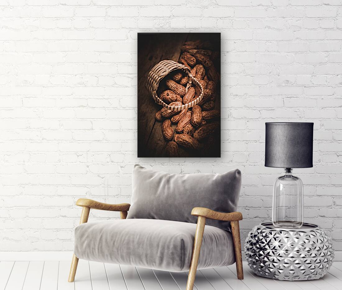 Nuts still life food photography Reproduction