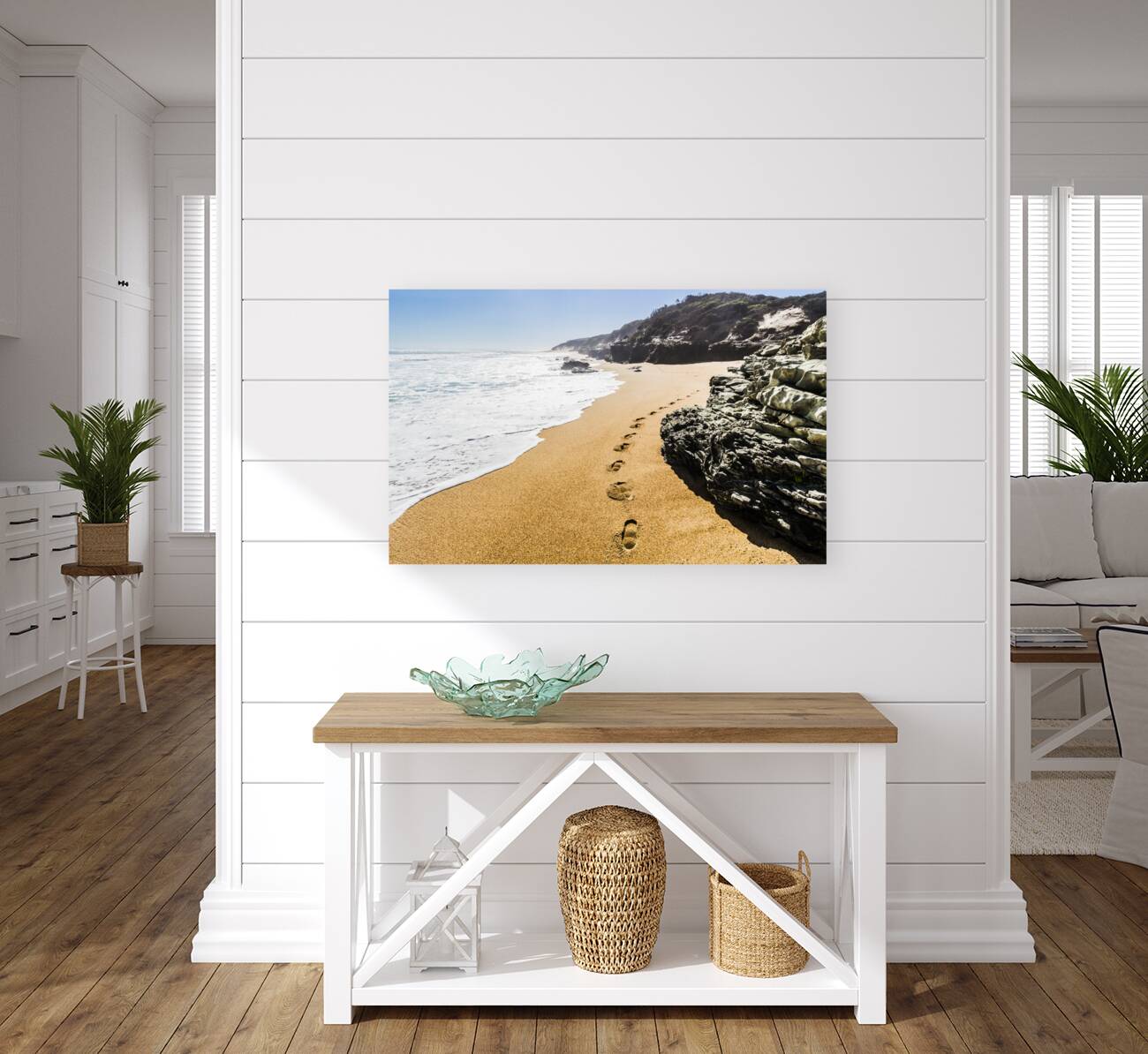 Seaside steps Reproduction