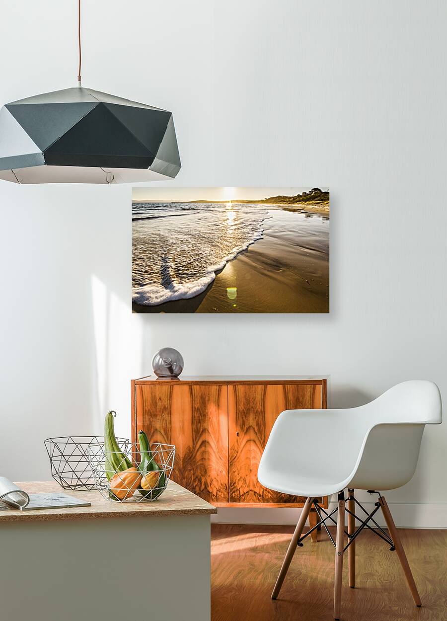 Sun surf and waves Reproduction