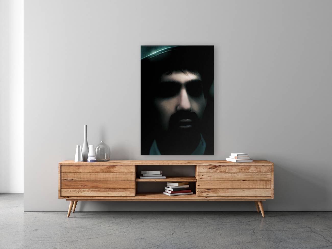 Evil Face Of Horror Reproduction