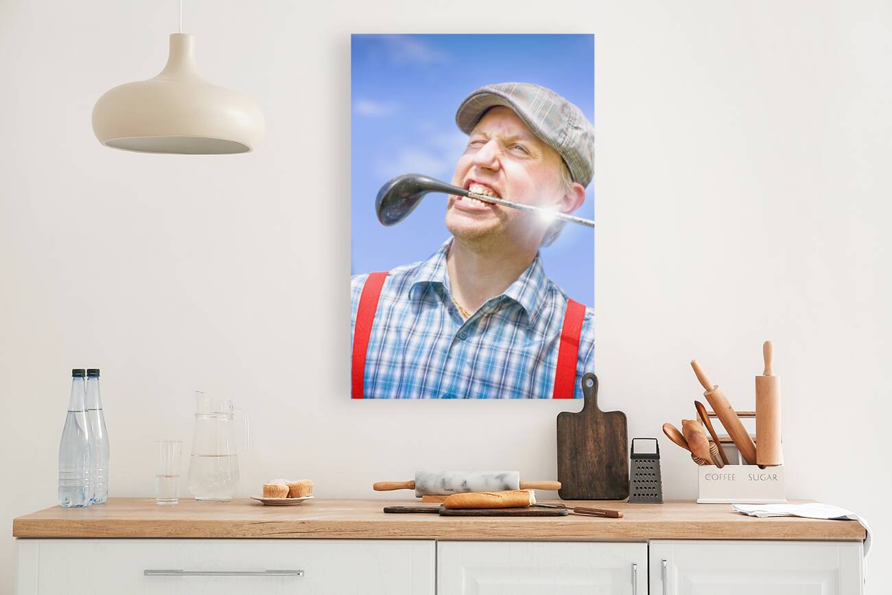 Golfing mad Reproduction