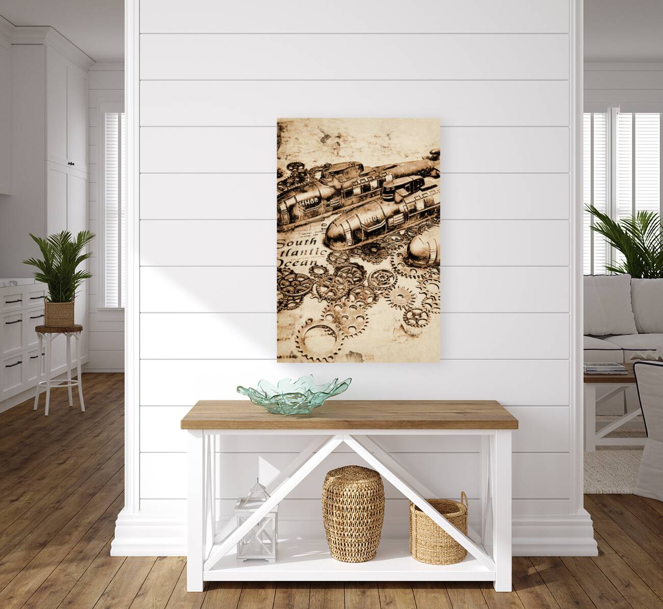 The old naval war room Reproduction