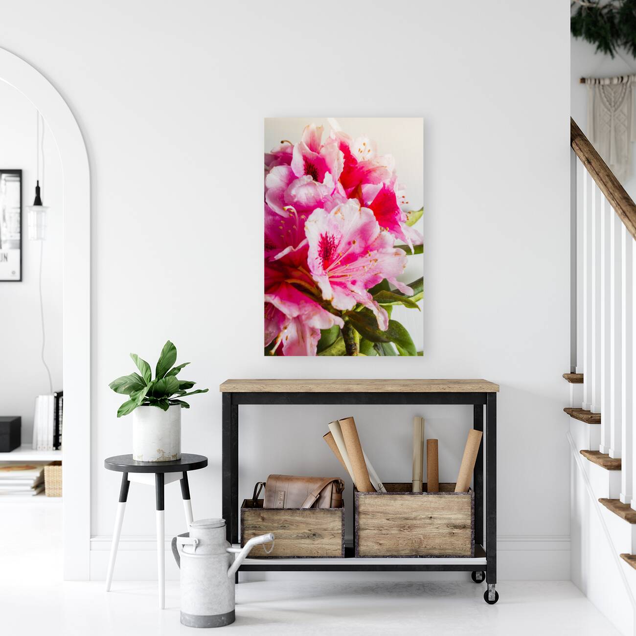 Spring of flower bouquets Reproduction