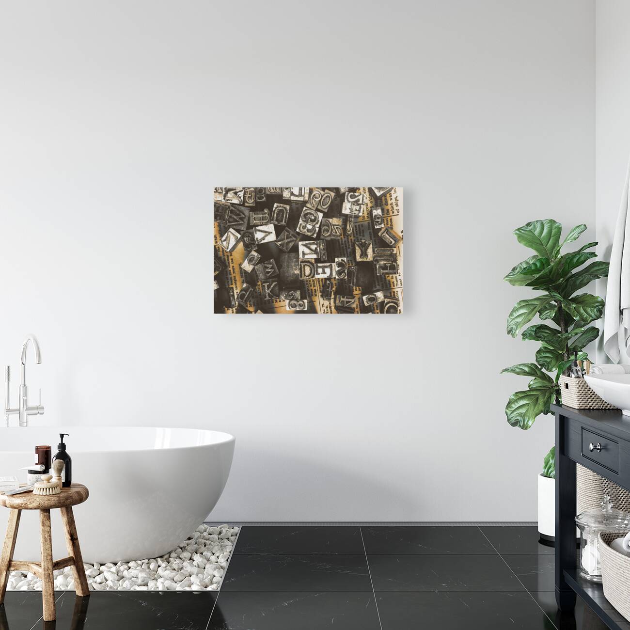 Hand drawn sketch of a busy New York City street Reproduction