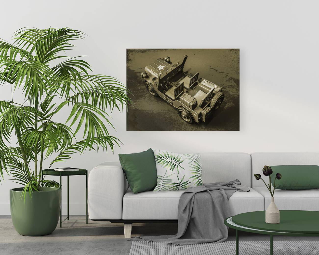 Weathered defender Reproduction