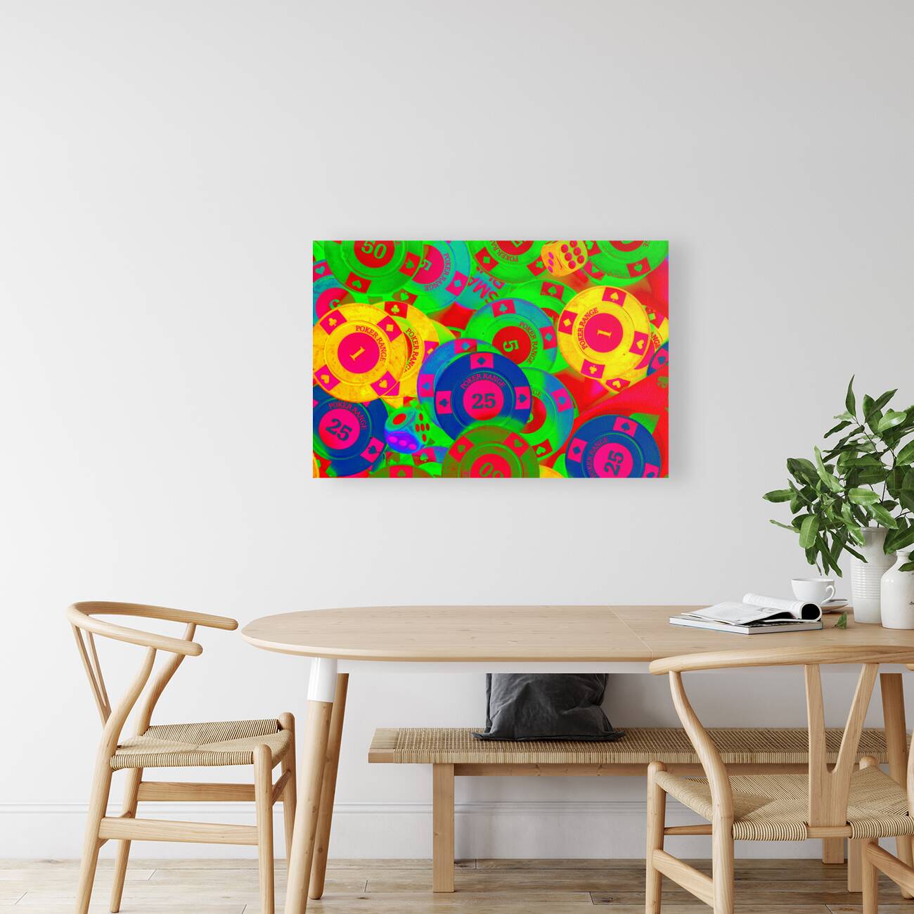 Poker stacks Reproduction