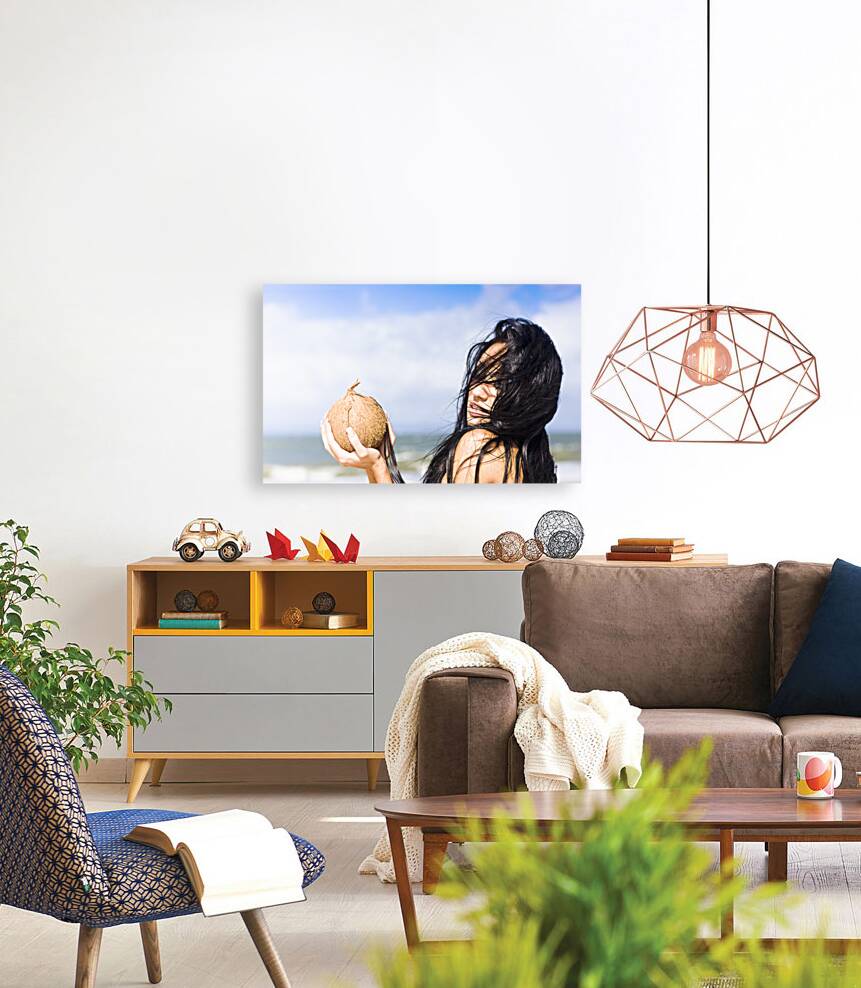 Beach Oasis Reproduction