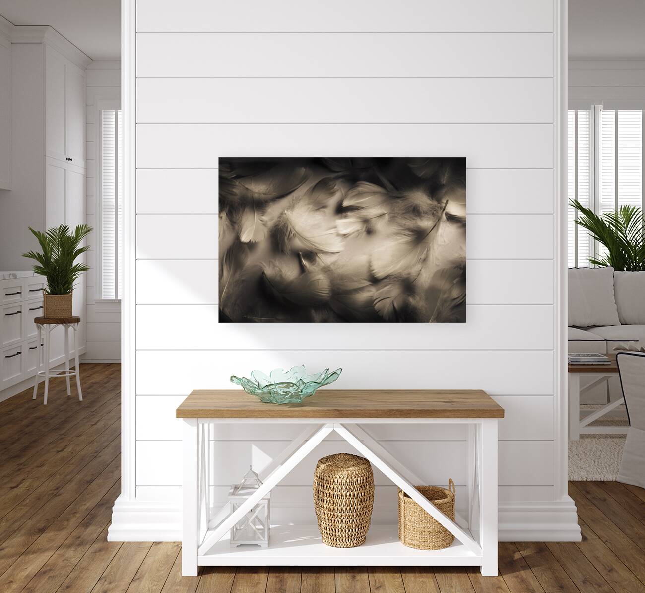 Soft contrasts Reproduction